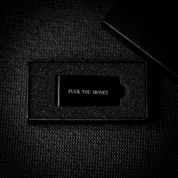 "F**k You Money" - Cash Clip, Money/Card Clip Holder - Image 2